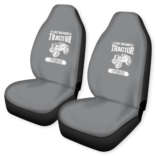 Discover Farmer Just One More Tractor I Promise Gift Car Seat Covers
