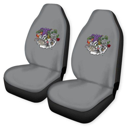 Discover Badass Poker Joker Car Seat Covers