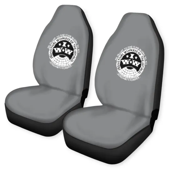 Discover Industrial Workers - Anarchist - Car Seat Covers