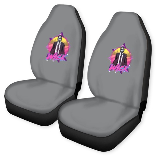 Discover John Wick Retro - John Wick - Car Seat Covers