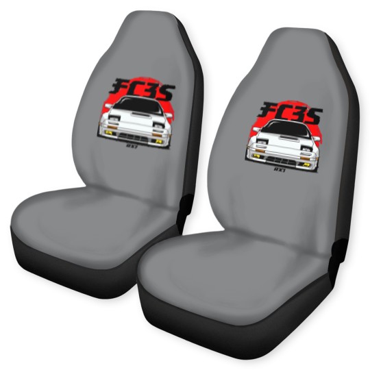 Discover White FC RX 7 - Fc Rx7 - Car Seat Covers