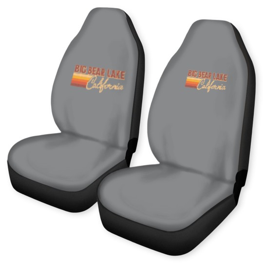 Discover Big Bear Lake California - Big Bear Lake California - Car Seat Covers