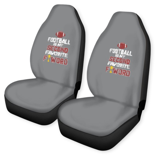 Discover Football is My Second Favorite F-Word Gifts - Football Is My Second Favorite F Word - Car Seat Covers