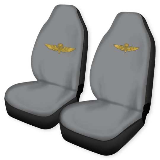 Discover Navy--Jump-Wings-0208 Car Seat Covers