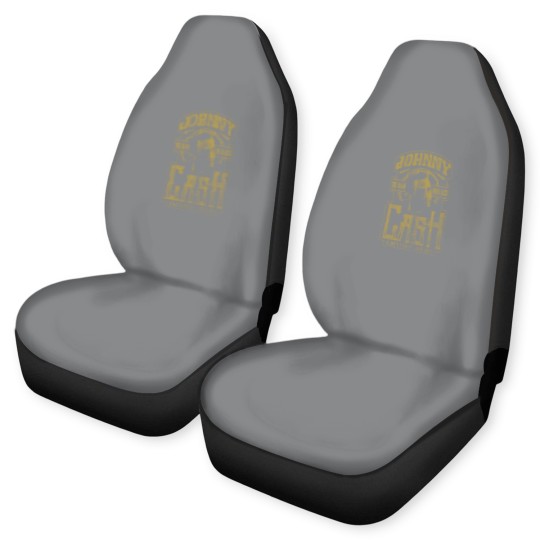 Discover Johnny Cash The Man In Black Vintage 90's Car Seat Covers - Johnny Cash Car Seat Covers, Classic Rock Music Car Seat Covers, Raptee, Vintage Car Seat Covers, Music Car Seat Covers