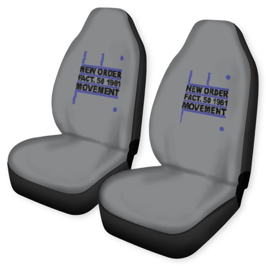 Discover New Order - Movement Car Seat Covers