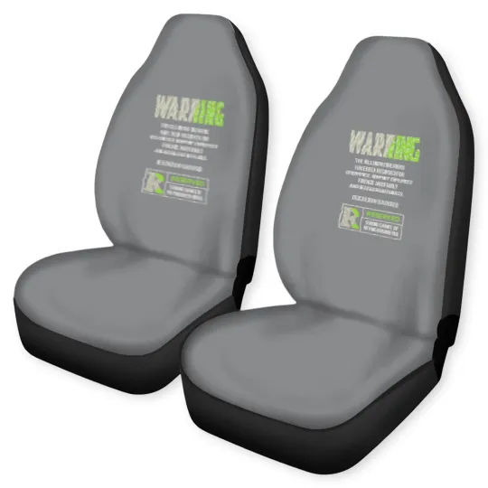 Discover Warning Jordan 5 Green Bean Matching Sneaker Car Seat Covers