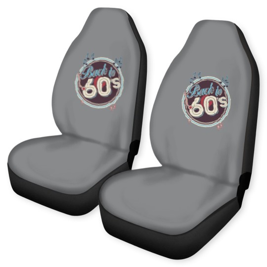Discover Back to 60's Design - 60s Style - Car Seat Covers