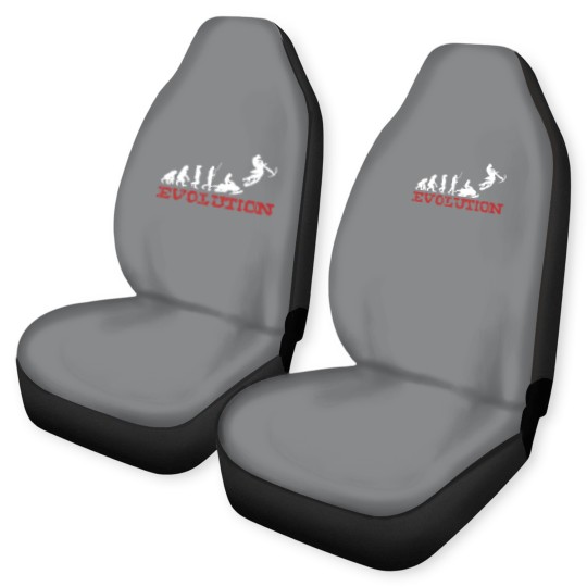 Discover Extreme Snowbike Evolution Snow Bike Sports Gift - Biking - Car Seat Covers