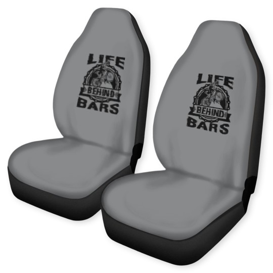 Discover Life Behind Bars Funny Cycling Bicycle Car Seat Covers