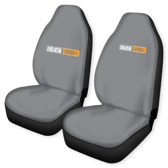 Discover Orgasm Donor Adult Humor Dirty Jokes Sarcastic Car Seat Covers