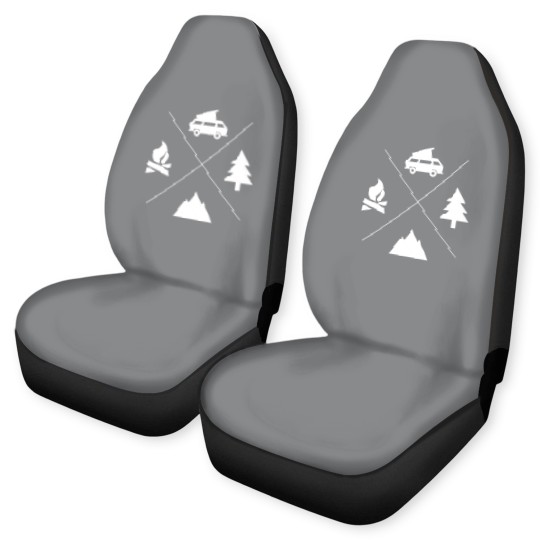 Discover Vanagon Four Elements White Logo Car Seat Covers Car Seat Covers
