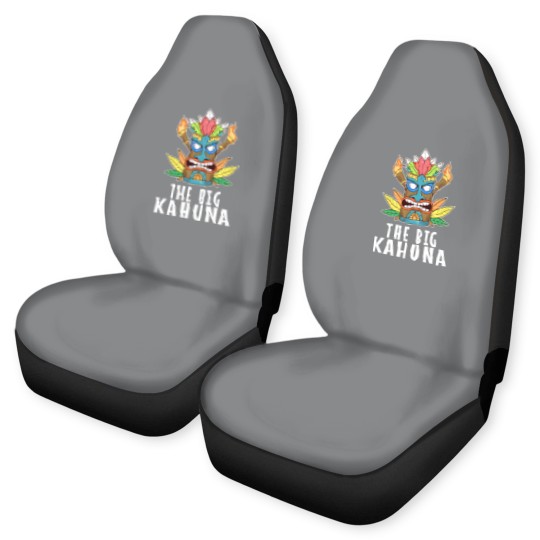 Discover Awesome The Big Kahuna Tiki Gift Print Hawaiian Car Seat Covers