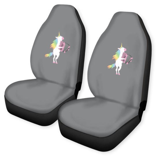 Discover Unicorn Playing Accordion Car Seat Covers for Musicians Car Seat Covers