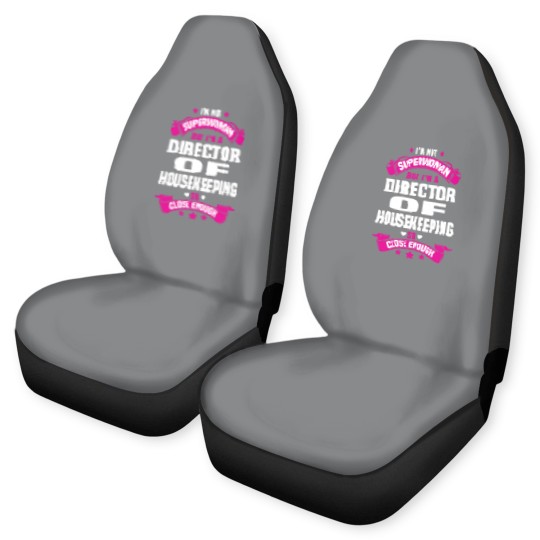 Discover Director of Housekeeping Car Seat Covers