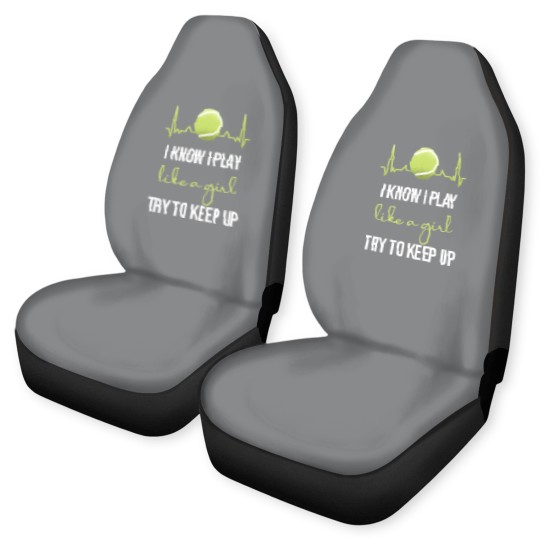 Discover Tennis Women Tennis Girls Car Seat Covers