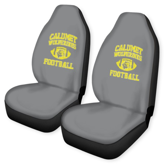 Discover Calumet Wolverines Football - Red Dawn - Car Seat Covers