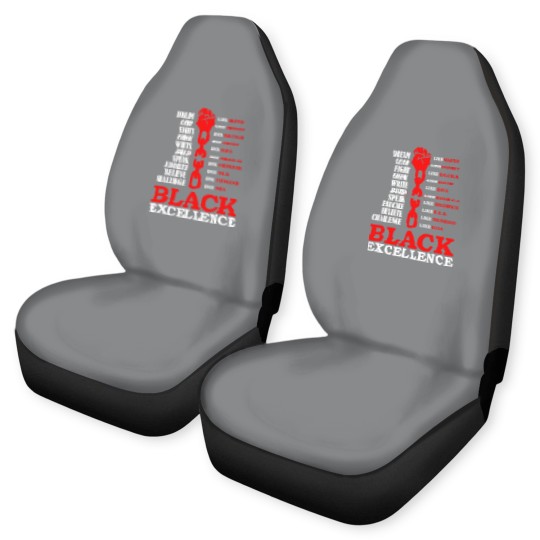 Discover Black Excellence, Black AF Car Seat Covers