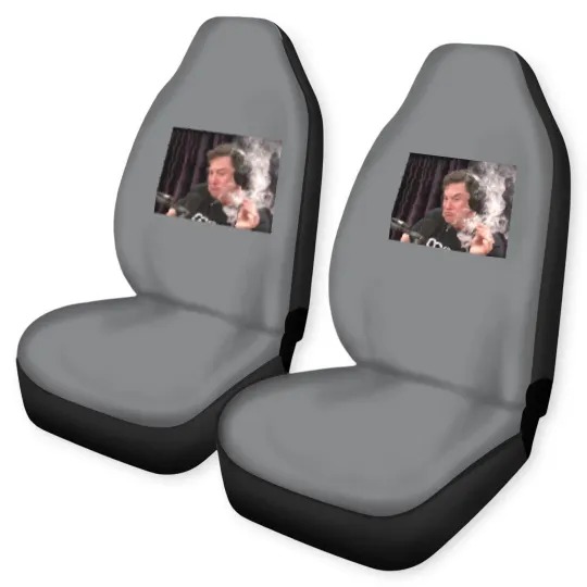Discover Pfnetie  Elon Musk Smokes Short Sleeve Car Seat Covers