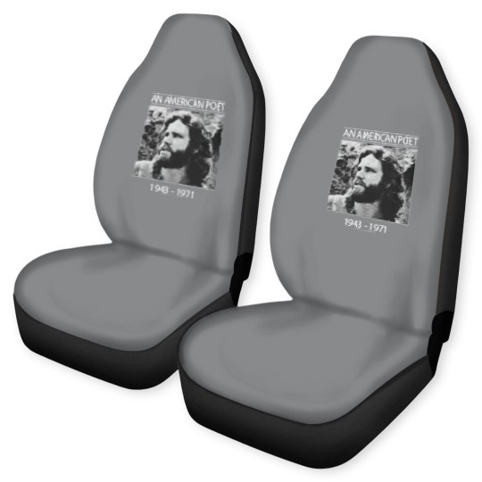 Discover Jim Morrison An American Poet Car Seat Covers, The Doors Rock Car Seat Covers,  Vintage Car Seat Covers, Gift Car Seat Covers, Vintage Car Seat Covers
