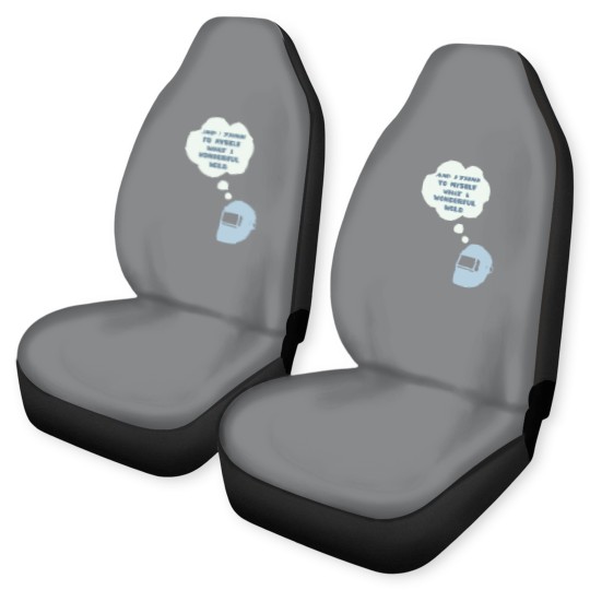 Discover Wonderful Weld - Welder - Car Seat Covers