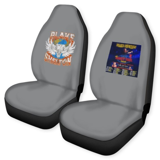 Discover Blake Shelton Back To The Honky Tonk Tour 2023 Car Seat Covers