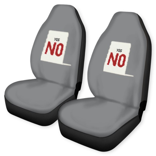 Discover Yes, NO - Casino - Car Seat Covers