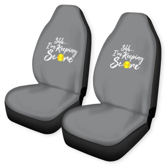 Discover Scorekeeper Softball Team Scorebook Keeper Gift Te Car Seat Covers