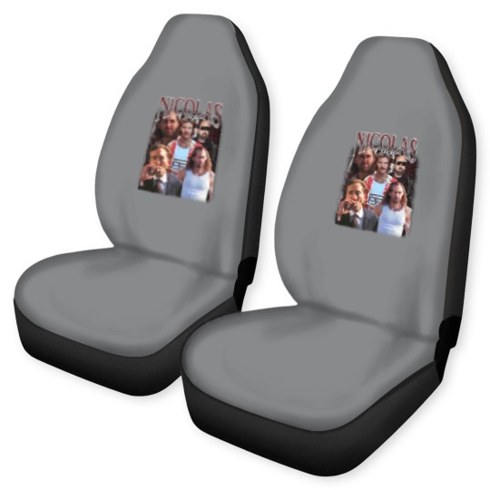 Discover Nicolas Cage Vintage Unisex Car Seat Covers, Vintage Nicolas Cage Car Seat Covers