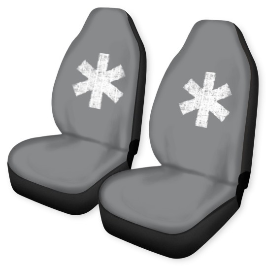 Discover Asterisk Distressed - Asterisk - Car Seat Covers