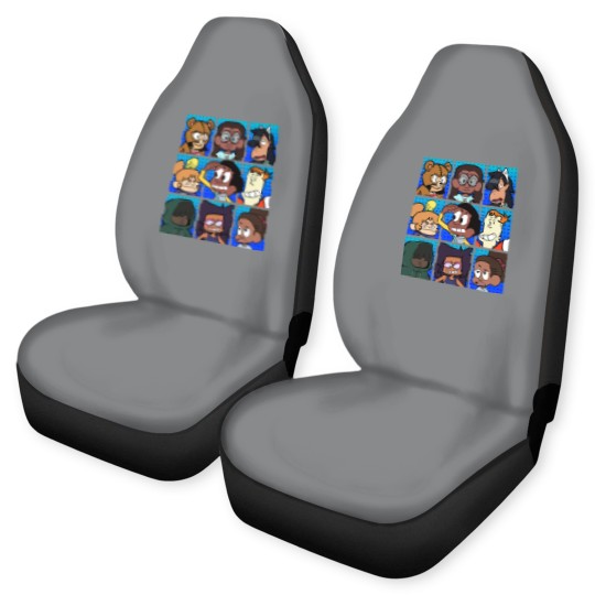 Discover Craig of the Creek Characters Blue Car Seat Covers
