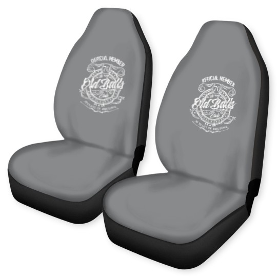 Discover Mens Vintage 1953 70th Birthday Old Balls Club 70 Years Bday Car Seat Covers