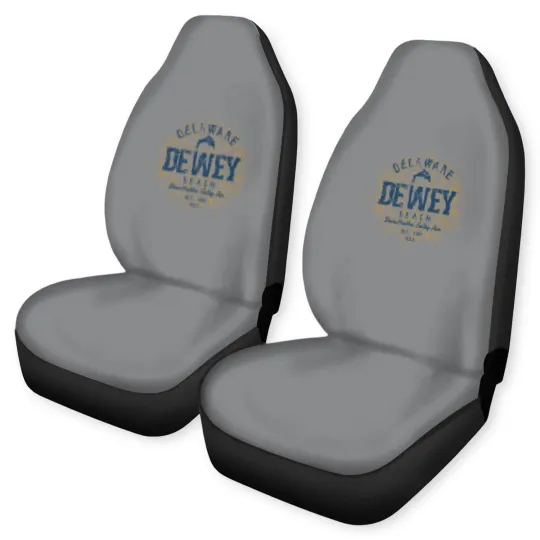 Discover Vintage Dewey Beach Car Seat Covers