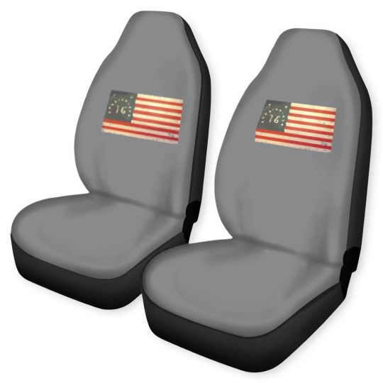Discover USA Bennington Flag - Vintage - Usa - Car Seat Covers