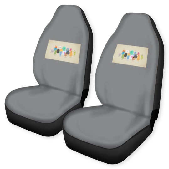 Discover Dumb Ways to Die Car Seat Covers