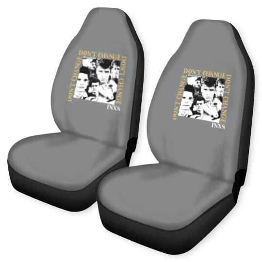 Discover Vintage INXS Dont Change Car Seat Covers, 1990s X Tour Vintage Concert