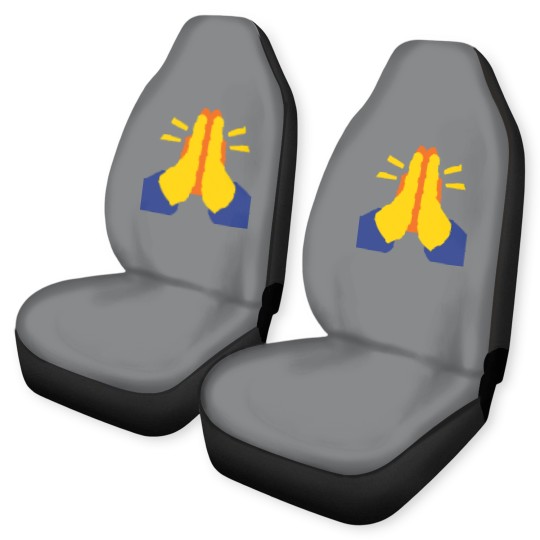 Discover Pray Emojis Car Seat Covers