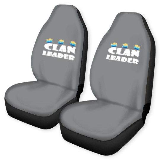 Discover Clash Of Clans Clan Leader - Perfect for COC fans and Clash Royale Fansfunny Car Seat Covers