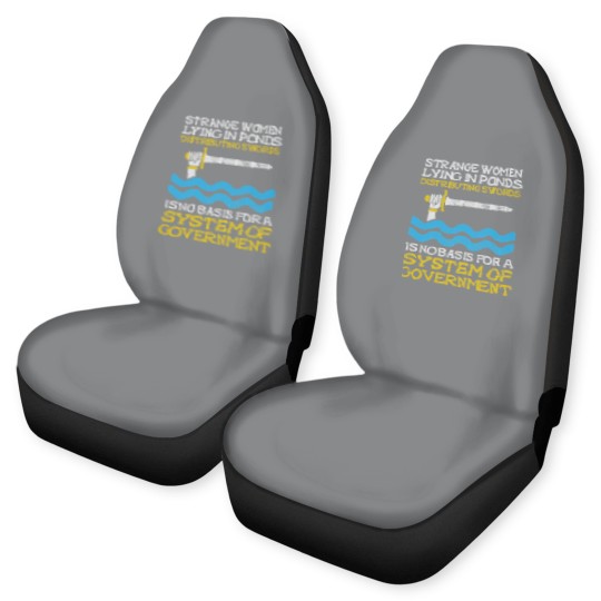 Discover Monty Python System Of Government - Distressed Look Car Seat Covers
