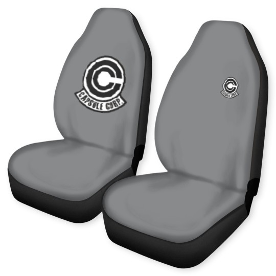 Discover Capsule corp original logo Car Seat Covers