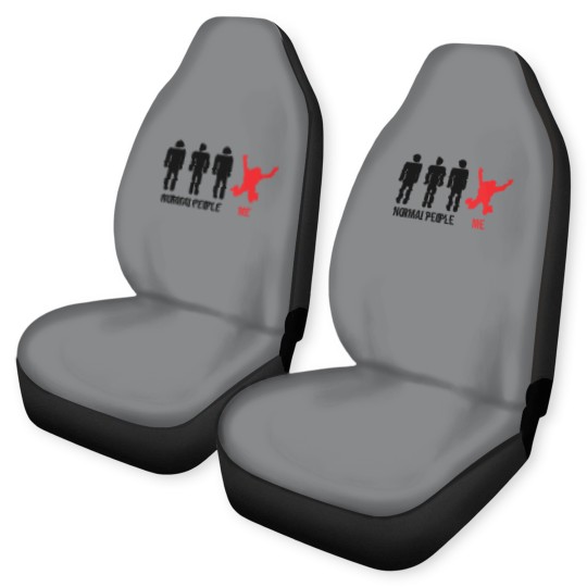 Discover Normal People Me Skydiver Skydive Funny Parachute Car Seat Covers