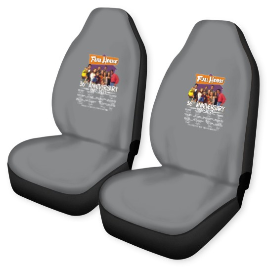 Discover Full House Car Seat Covers, Thank You Car Seat Covers, Jesse And The Rippers Car Seat Covers