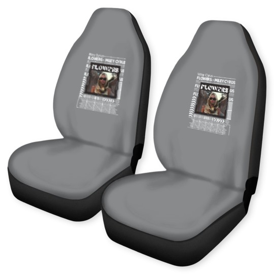 Discover Miley Cyrus Music Car Seat Covers K1, Flowers Song