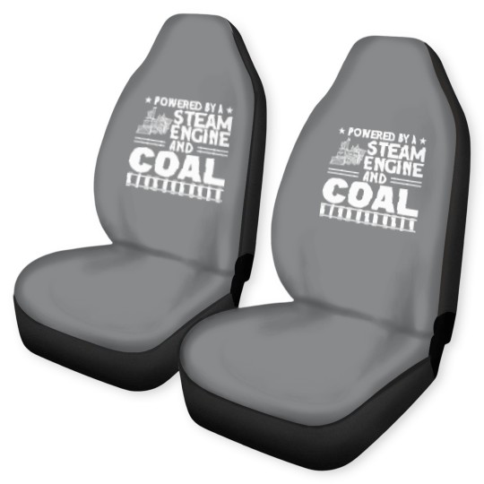 Discover Train Ride Steam Train Locomotive Car Seat Covers