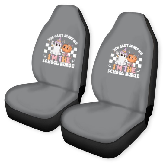 Discover Teacher Halloween Car Seat Covers for School Nurse Car Seat Covers, Halloween School Nurse Gift, Spooky School Nurse Car Seat Covers, School Nurse Car Seat Covers, Nurse Life