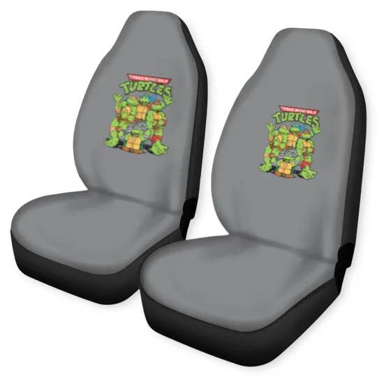 Discover Retro Teenage Mutant Ninja Turtles Car Seat Covers, Funny Turtle Car Seat Covers