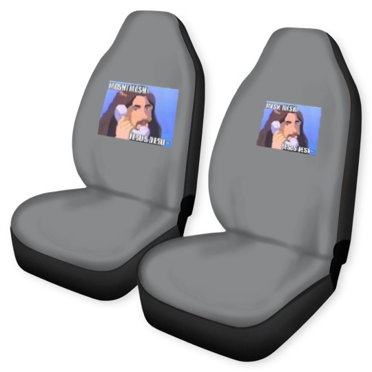 Discover moshi moshi jesus desu anime Car Seat Covers