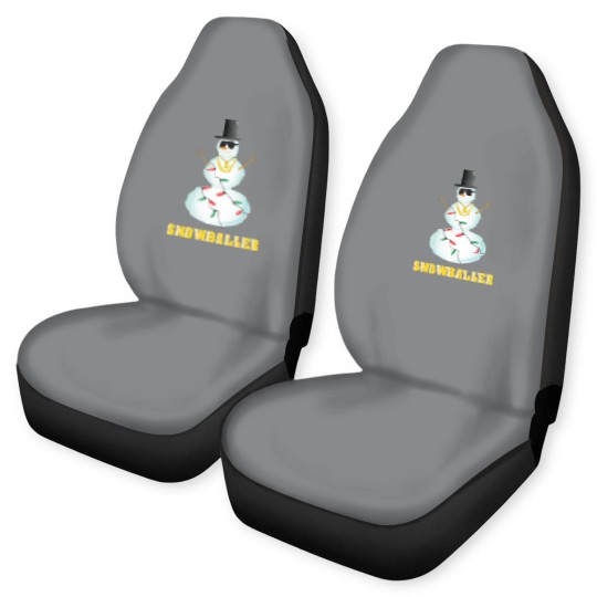 Discover Snowballer Snowman Baller Car Seat Covers
