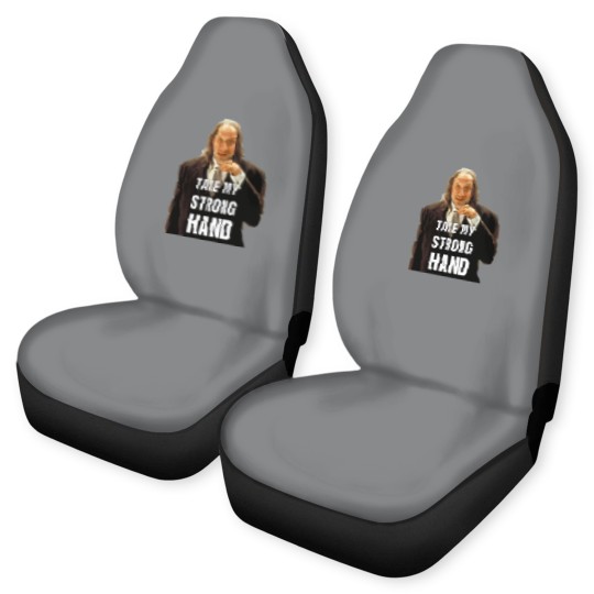 Discover TAKE MY STRONG HAND Car Seat Covers