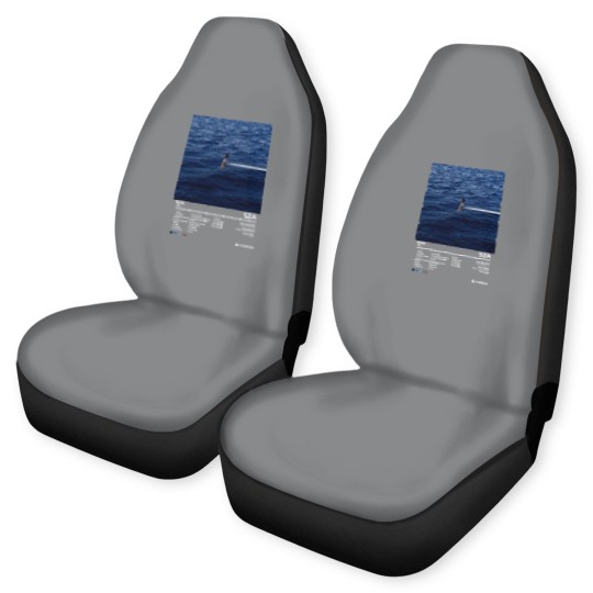 Discover S.Z.A S.O.S Album Vintage Car Seat Covers, Sza Bootleg 90s Black Car Seat Covers